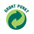 Grønt punkt-logo.Foto