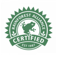 Rain Forest Alliance-logo..Foto