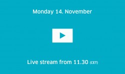 Informasjon om Livestream av seminar.Illustrasjon