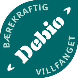 Debio bærekraft logo.Illustrasjon