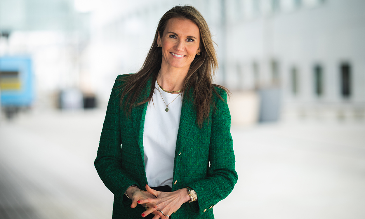 portrettfoto av Maria Ervik Løvild i DNB.foto