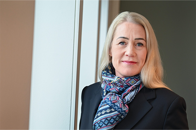 Portrettfoto av Mette Fossum.foto