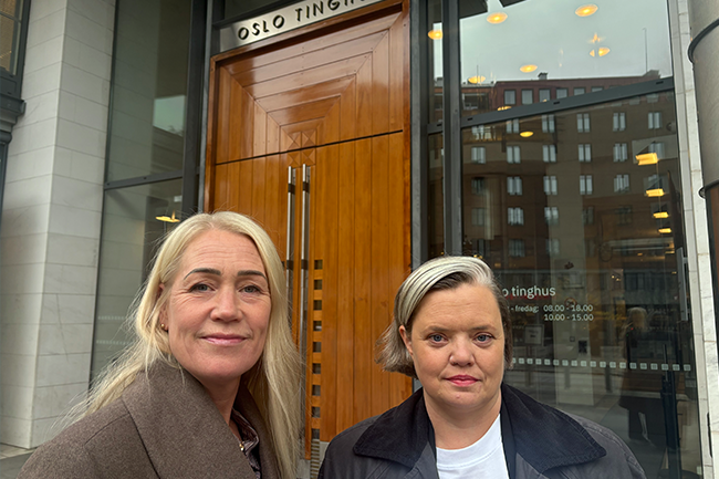 Mette Fossum og Anne-Rita Andal.